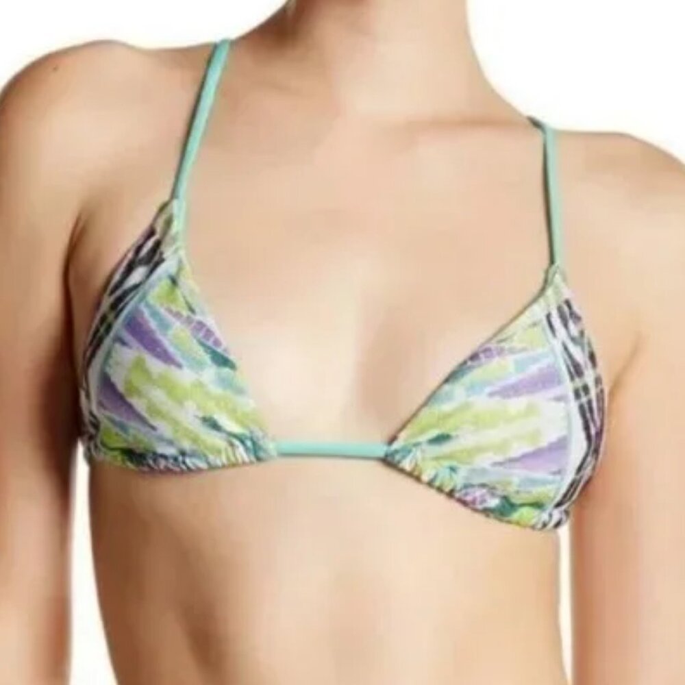 Ale "Treasure Chest" Triangle String Bikini Top - Picture 1 of 4